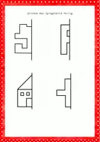Vorschau - Arbeitsblätter - Symmetrie - Spiegelung - Seite 1