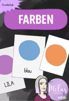 Vorschau - Bildkarten - Bildkarten - Farben - Deutsch - Deckblatt