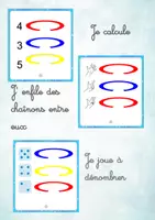 Aperçu - Apprentissages en autonomie - Calculons avec des chaînons! - Page de couverture