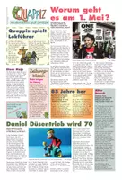 Vorschau - Text - QUAPPIZ-Kindernachrichten, Ausgabe 28.04.2022 - Deckblatt