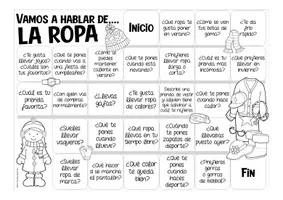 Vorschau - Spiele - Vamos a hablar! LA ROPA - Spanisch Spiel / juego Español - Seite 2