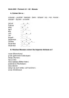 Vorschau - Arbeitsblätter - Polnisch A1 A2 Monate - vier Aufgaben + Lösungen - Deckblatt
