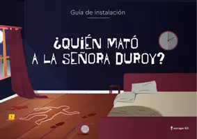 Vista previa - Juegos / Gamificación - ¿Quién mató a la Sra. Duroy? - Escape Room jóvenes/adultos - página 1