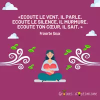 Aperçu - Affichage - Citation illustrée - Écoute ton cœur, il sait - Page de couverture