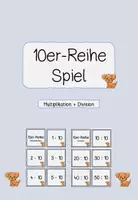 Vorschau - Spiele - Einmaleins Spiel 10er-Reihe - Deckblatt