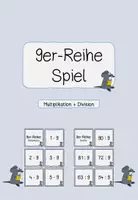 Vorschau - Spiele - Einmaleins Spiel 9er-Reihe - Deckblatt