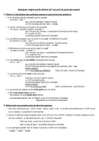 Aperçu - Feuilles d'exercices - Les règles de l'accord du participe passé - Page 2
