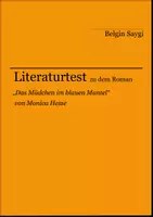 Vorschau - Arbeitsblätter - Literaturtest zu "Das Mädchen im blauen Mantel" von Monica Hesse - Deckblatt