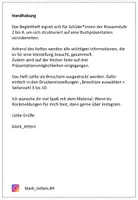 Vorschau - Arbeitsblätter - Buchpräsentation Begleitheft - Seite 1