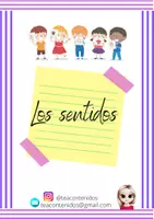 Vista previa - Unidades / Secuencias / Situaciones de Aprendizaje - Los sentidos TEACONTENIDOS - Portada