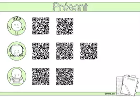 Vorschau - Arbeitsblätter - Materialpaket: Les temps des verbes (QR-Codes) - Seite 1