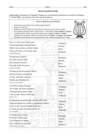 Vorschau - Arbeitsblätter - (Groß)stadtlyrik: Übungen Metrum, Reim & Kadenzen - als PDF & Word - Seite 1
