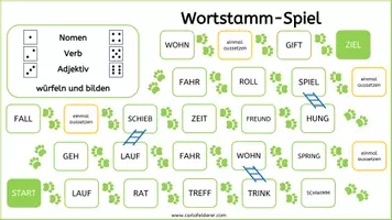 Vorschau - Spiele - Wortstamm-Spiel - Seite 1