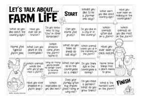 Vorschau - Spiele - FARM LIFE / ANIMALS board game English speaking (Let´s talk about ...) Englisch Spiel - Seite 2