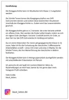 Vorschau - Stundenentwürfe - Klanggeschichte Koralie Kosmiks Reise zu den Dinosauriern - Seite 1