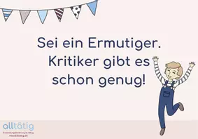 Vorschau - Poster - Sei ein Ermutiger (Hochformat) - Seite 1