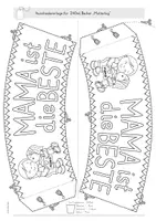 Vorschau - Mal- und Bastelvorlagen - Muttertag - Seite 2