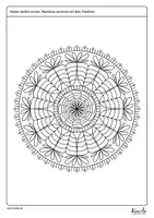 Vorschau - Arbeitsblätter - Mandalas zeichnen mit dem Fineliner – Teil 2 - Seite 3