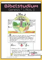 Vorschau - Arbeitsblätter - Bibel - Bibelstudium: Genesis Mos. 3 - Garten Eden - Deckblatt