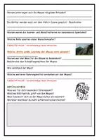 Vorschau - Arbeitsblätter - Die Maya: Überragende Leistungen einer Hochkultur, Dokumentation, QR-Code - Seite 2