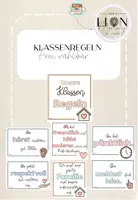 Vorschau - Präsentationen/Tafelbilder - Klassenregeln / Regeln für den Klassenraum - Deckblatt