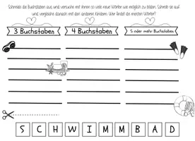 Vorschau - Arbeitsblätter - Wortquiz zum Thema Sommer - Seite 3