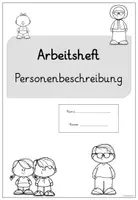 Vorschau - Arbeitsblätter - Arbeitsheft Personenbeschreibung - Seite 1