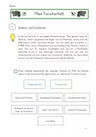 Vorschau - Arbeitsblätter - Forscherheft/Arbeitsblätter- Thema Amphibien (Wirbeltiere) - Seite 3