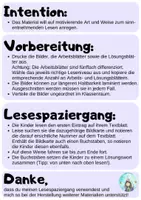 Vorschau - Arbeitsblätter - Lesespaziergang Gartenvögel (Klassen 2 bis 4) - Seite 1