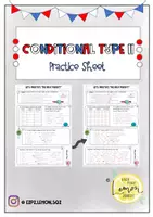 Vorschau - Arbeitsblätter - The Past Perfect - Practice Sheet - Deckblatt
