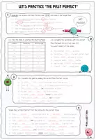 Vorschau - Arbeitsblätter - The Past Perfect - Practice Sheet - Seite 2