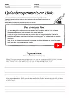 Vorschau - Arbeitsblätter - Gedankenexperimente zur Ethik - Seite 3