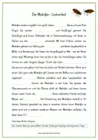 Vorschau - Arbeitsblätter - Der Maikäfer - Lückentext - Seite 1