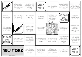 Vista previa - Juegos / Gamificación - NEW YORK - Conversation Board Game - página 2