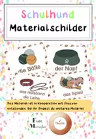 Vorschau - Poster - Materialpaket Schulhund — Regel- und Materialplakate - Deckblatt