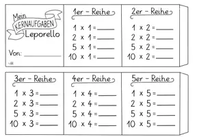 Vorschau - Arbeitsblätter - Leporello zu den Kernaufgaben_Malkreuz (HoKi) - Seite 2
