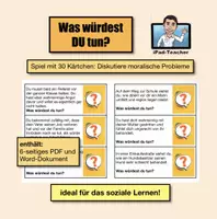 Vorschau - Spiele - Triff moralische Entscheidungen „Was würdest DU tun?“ - Deckblatt