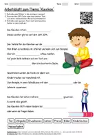 Vorschau - Arbeitsblätter - Arbeitsblatt "Klexikon" + Onlineübung & MP3 + - Deckblatt