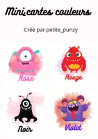Aperçu - Affichage - Kit pédagogique cartes couleurs - Page de couverture