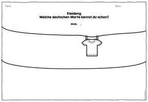 Vorschau - Arbeitsblätter - Kleidung DaZ, DaF - Arbeitsblattpaket - Seite 2