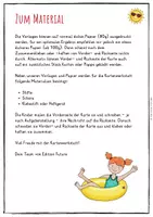 Vorschau - Arbeitsblätter - Sommerferien - Kartenwerkstatt - Seite 2