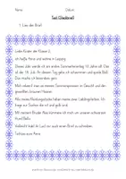 Vorschau - Arbeitsblätter - Personenbeschreibung - Steckbrief nach Brief mit Bewertung - Druckschrift - Seite 3