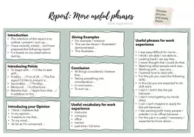 Vorschau - Arbeitsblätter - Writing Course - How to write a Report (Bericht) - Seite 3