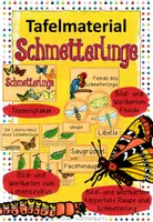 Vorschau - Poster - Tafelmaterial Schmetterling - Deckblatt