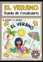 Vista previa - Hojas de trabajo - EL VERANO - Rueda de Vocabulario - Portada