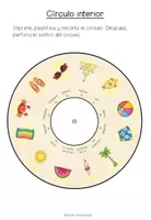 Vista previa - Hojas de trabajo - EL VERANO - Rueda de Vocabulario - página 3