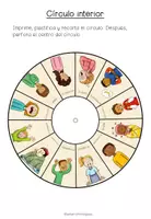 Vista previa - Hojas de trabajo - LOS SENTIMIENTOS - Rueda de Vocabulario - página 3