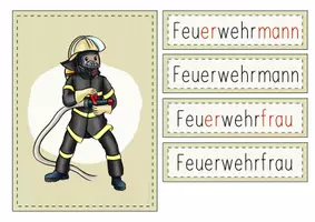Vorschau - Spiele - Bildkarten - Berufe (DAZ/DAF) - Seite 1