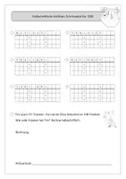 Vorschau - Arbeitsblätter - Halbschriftliche Addition bis 1000 mit Lösungen - Seite 3