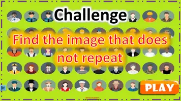 Vista previa - Juegos / Gamificación - Professions: Find the image that does not repeat - Portada